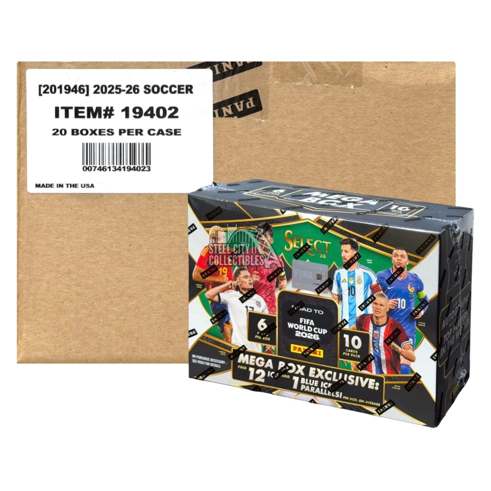 2025-26 Panini Select Road to FIFA World Cup Soccer Hobby Mega 20