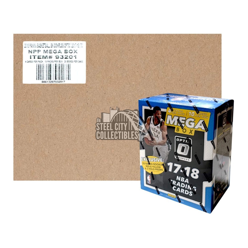 2017-18 Panini Donruss Optic Basketball Mega Box 20-Box Case