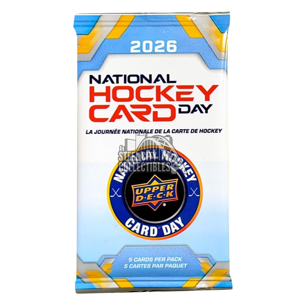 NHLカード 2026 Upper Deck National Hockey Card Day Pack | Steel City