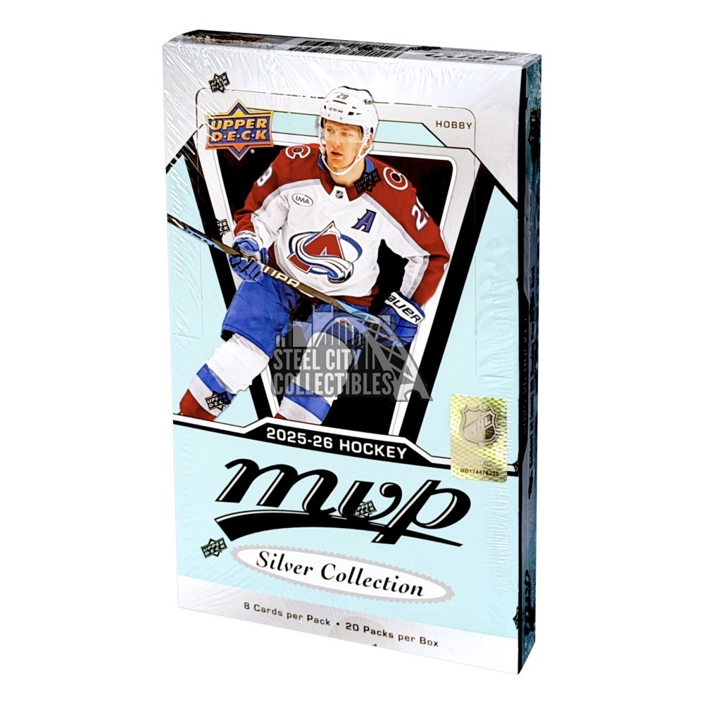 2025-26 Upper Deck MVP Silver Collection Hockey Hobby Box - CDD