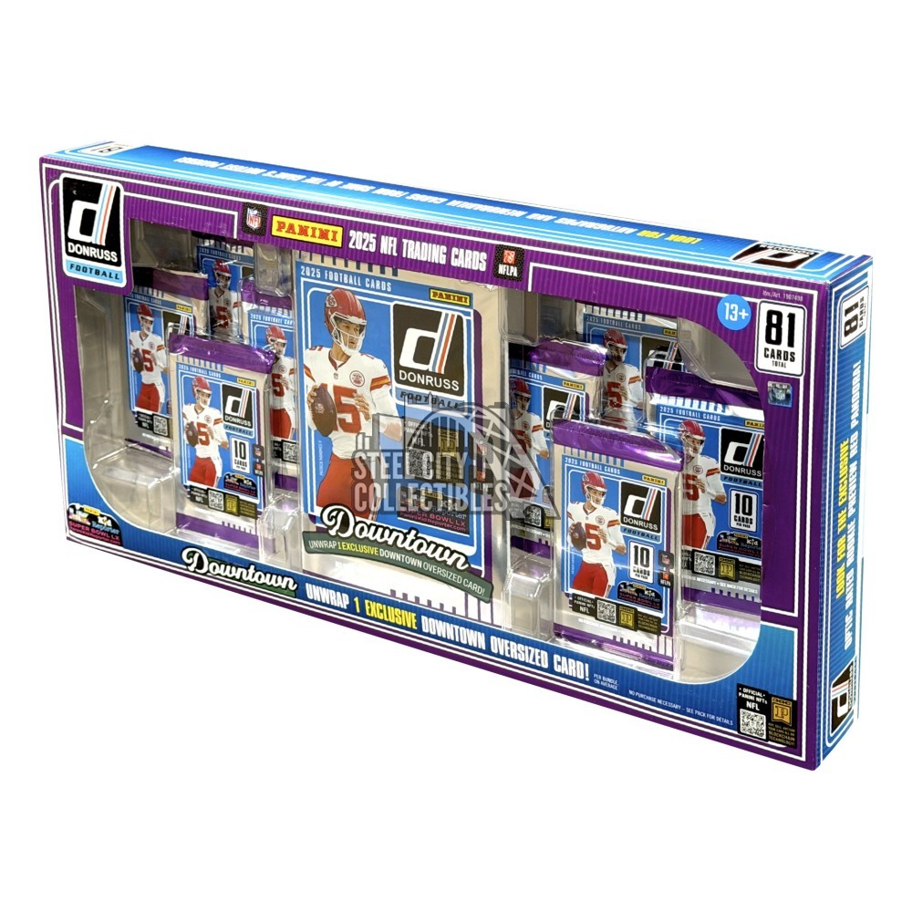 2025 Panini Donruss Football Bundle Box (Oversized Downtown Pack) | Steel  City Collectibles