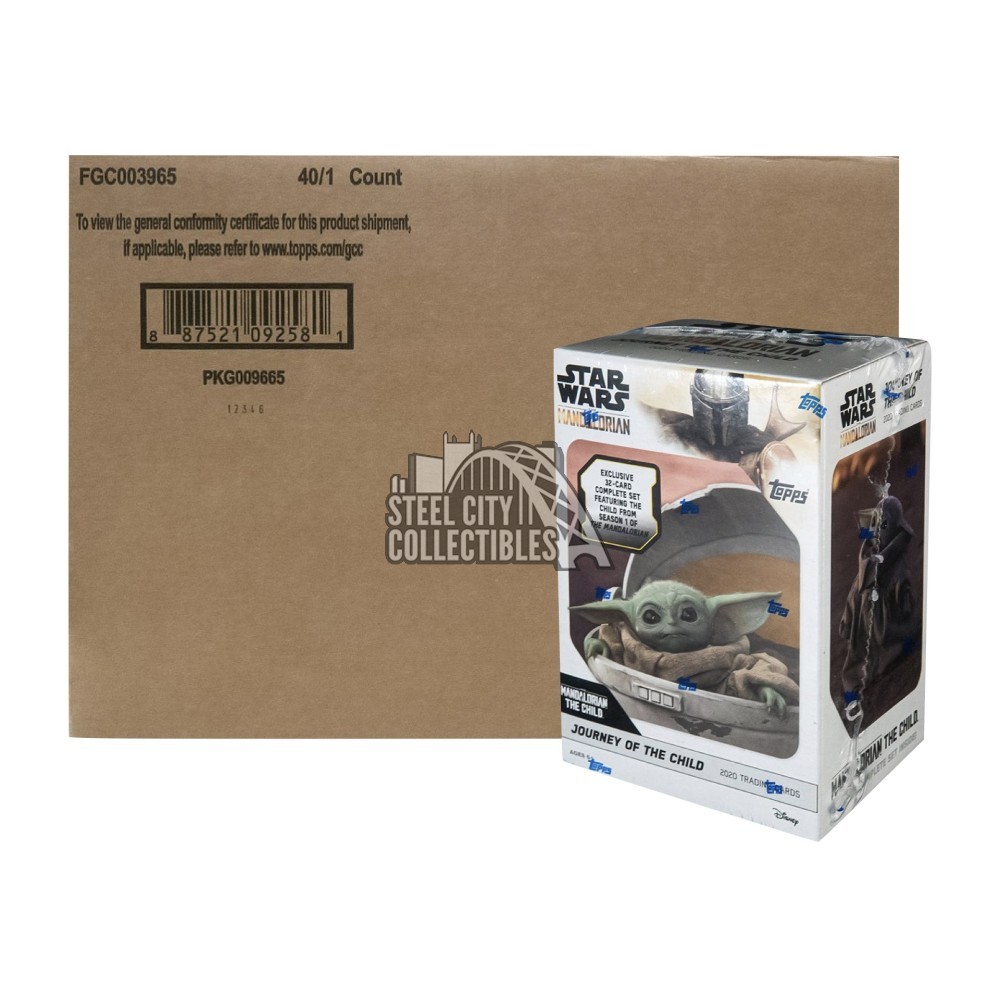 Topps The Mandalorian Journey of The Child Star Wars Trading Cards Blaster : Topps The Mandalorian: Journey of The Child Star Wars