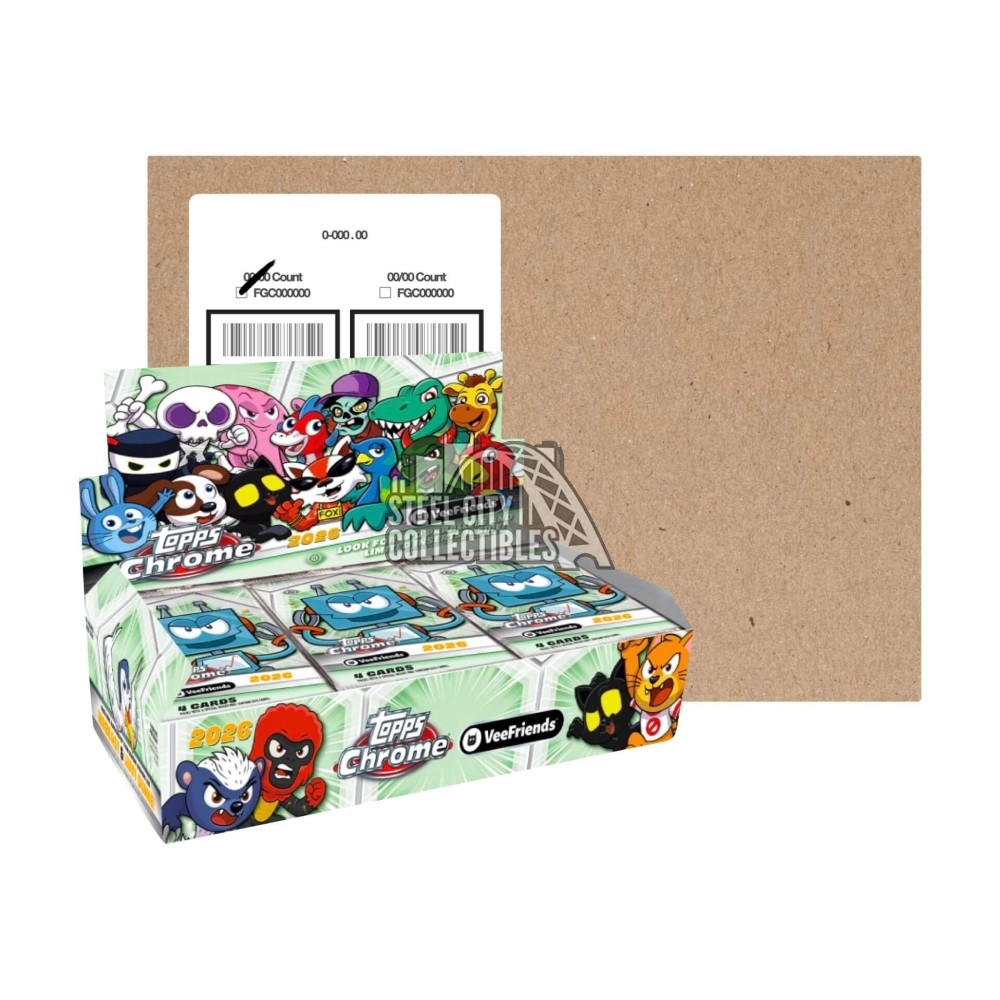 2026 Topps Chrome VeeFriends Hobby 12-Box Case | Steel City