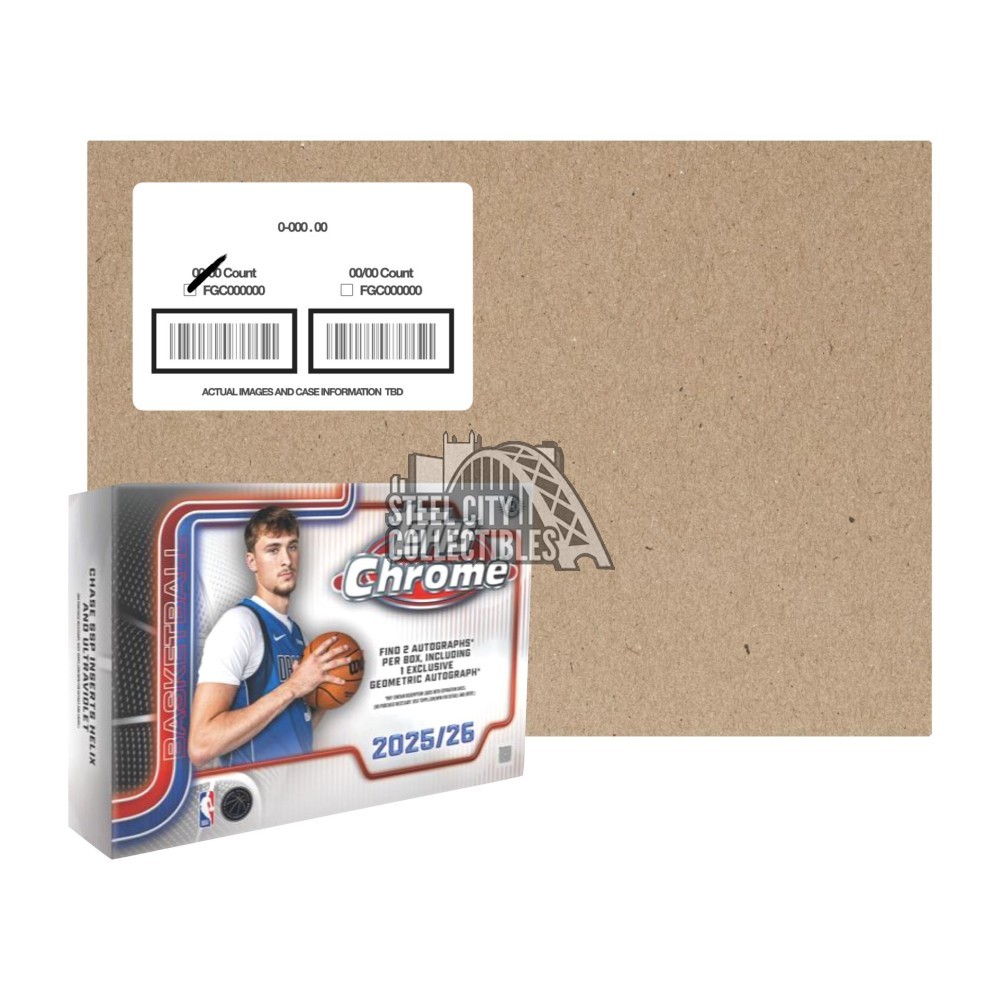 Topps 2025 26 Chrome Basketbal Fabriek verzegeld Mega Box
