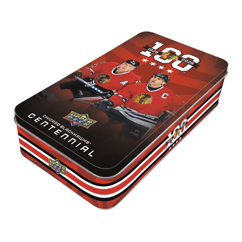 2025-26 Upper Deck Chicago Blackhawks Centennial Hockey Hobby Box