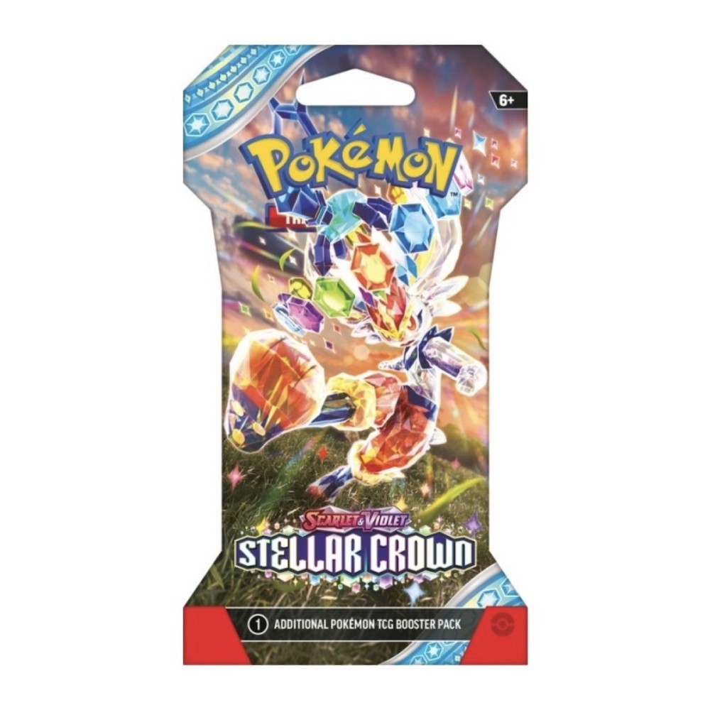Pokemon Scarlet & Violet Stellar Crown Sleeved Booster Pack