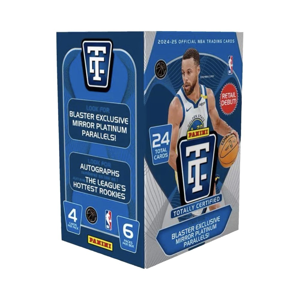 2024-25 Panini Totally Certified Basketball Blaster Box | Steel
