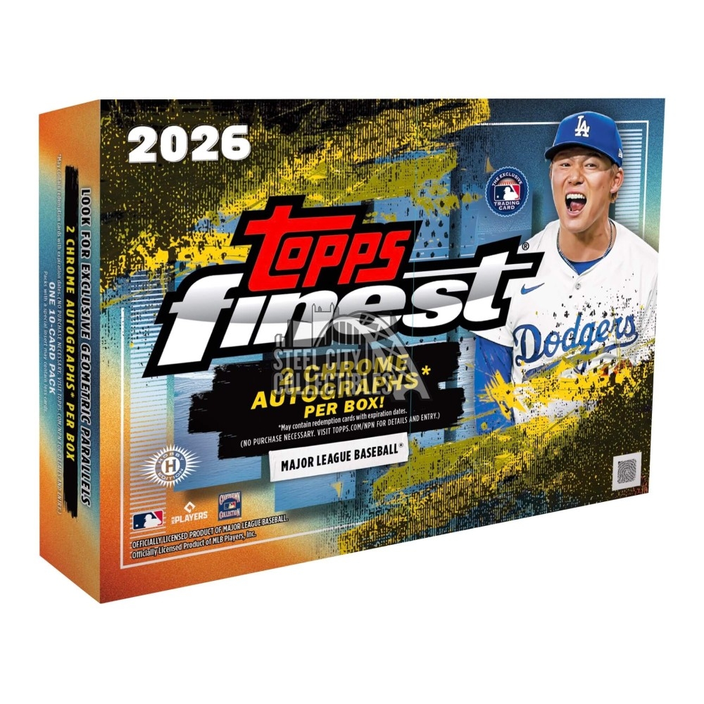 2026 Topps Finest Baseball Delight Box | Steel City Collectibles