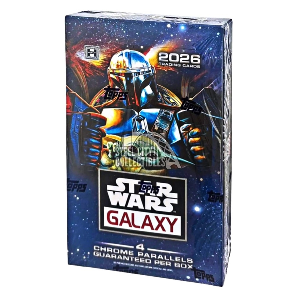 2026 Topps Star Wars Chrome Galaxy Hobby Box | Steel City Collectibles