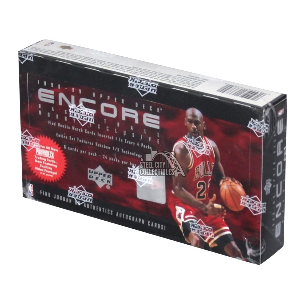 1998-99 Upper Deck Encore Basketball Hobby Box | Steel City