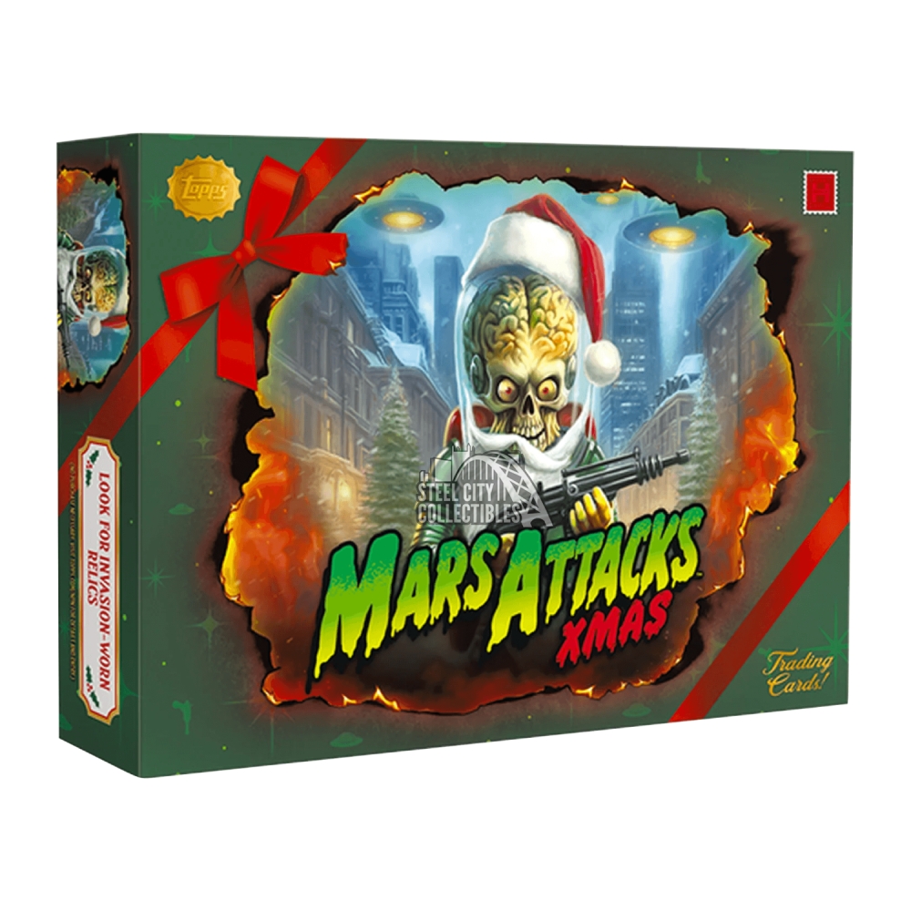 2026 Topps Mars Attacks Christmas Hobby Box | Steel City Collectibles