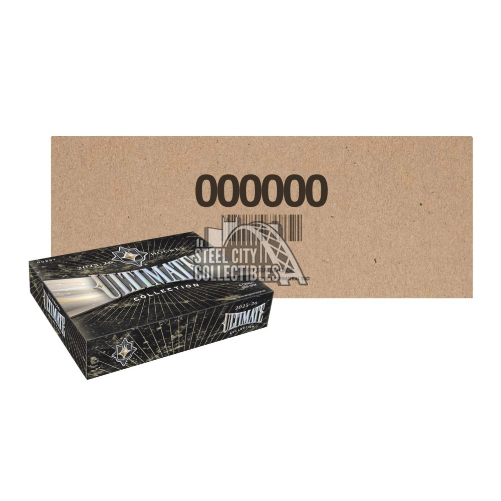 2025-26 Upper Deck Ultimate Collection Hockey 8-Box Case | Steel