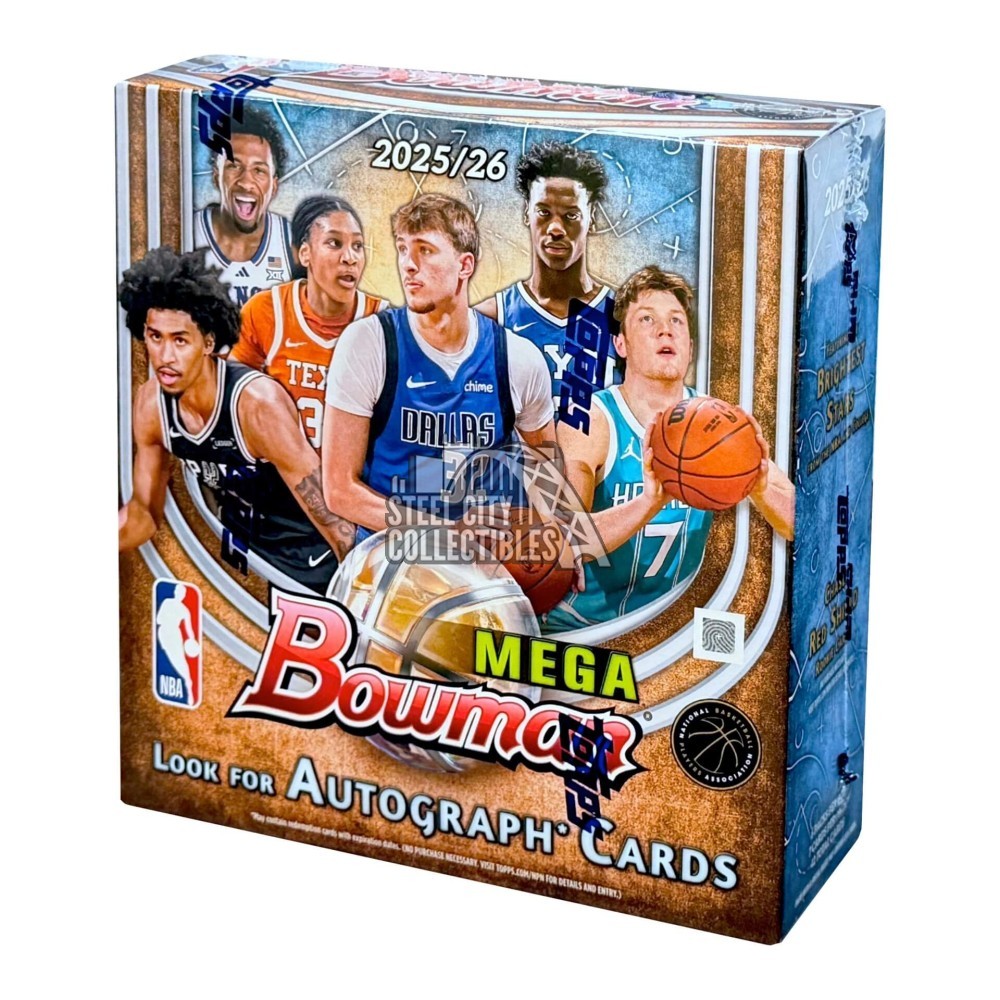 2025-26 Bowman Basketball Mega Box | Steel City Collectibles