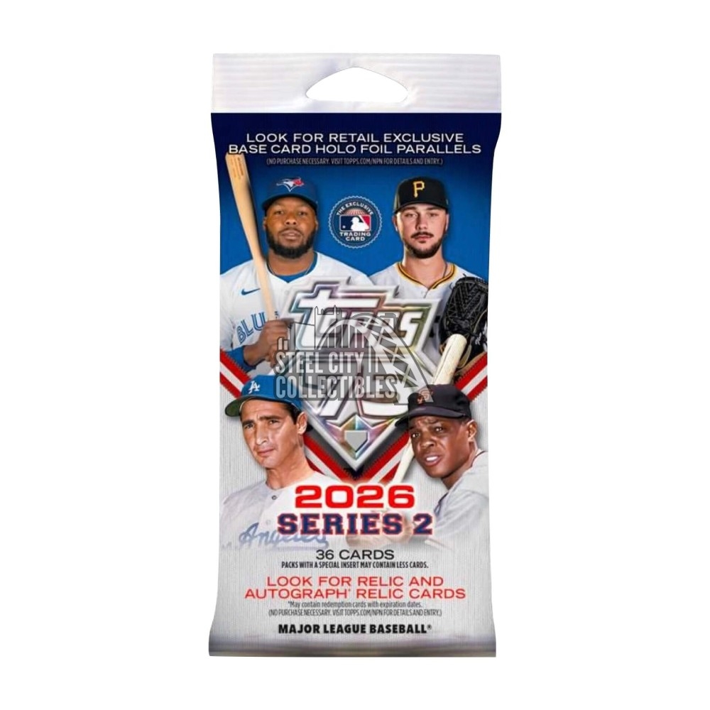 2026 Topps Series 2 Baseball Fat Pack | Steel City Collectibles