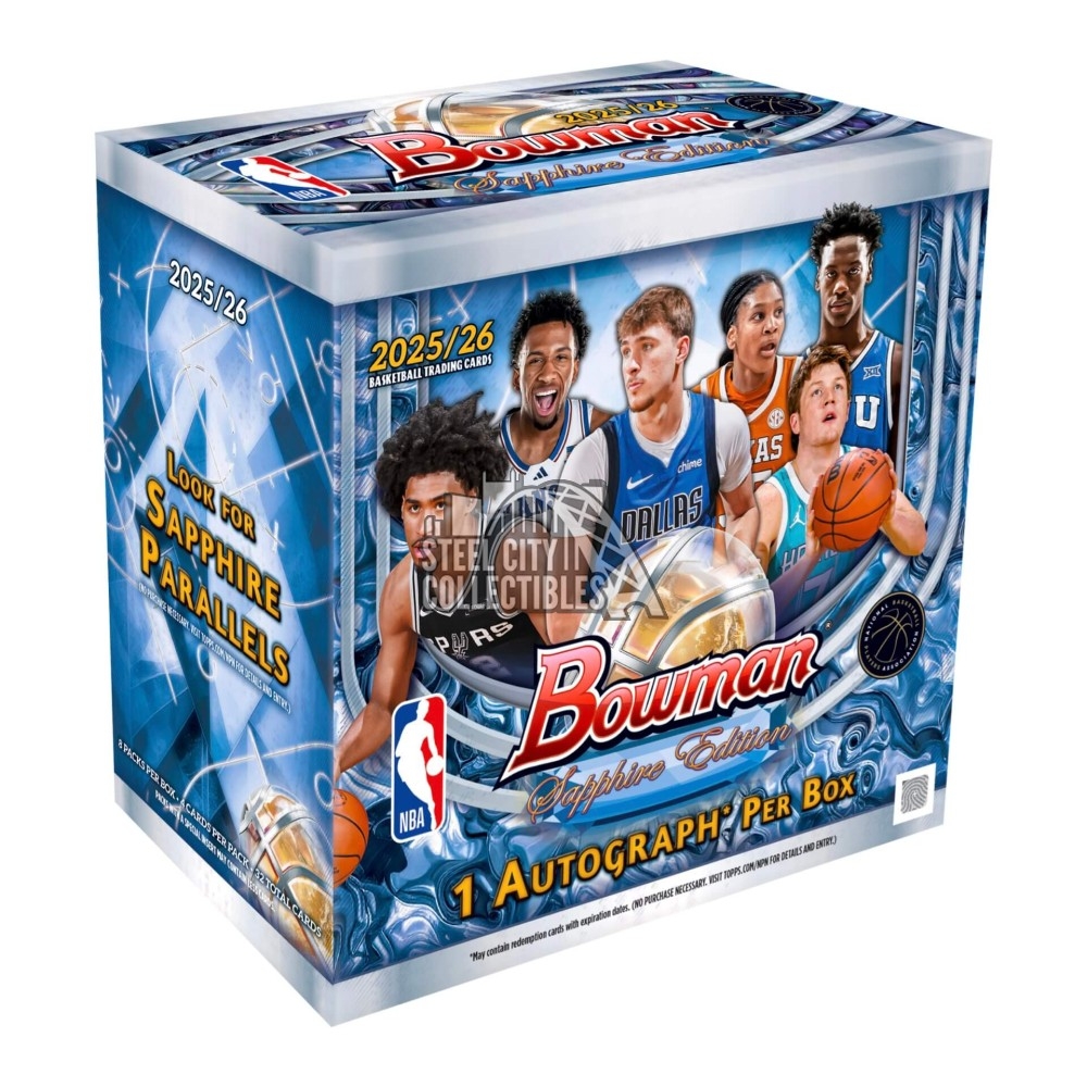 2025-26 Bowman Basketball Sapphire Edition Box | Steel City
