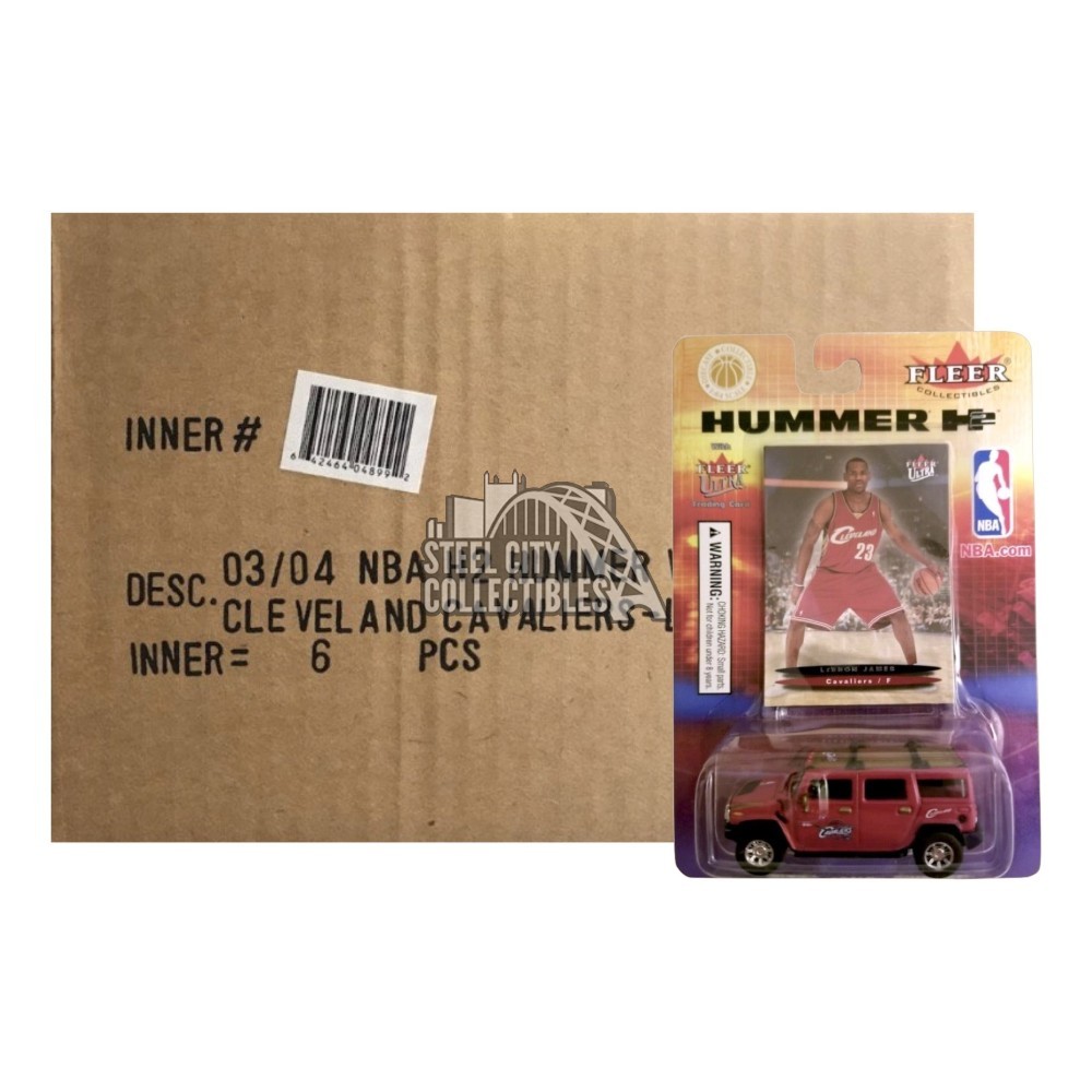 LeBron James 2003-04 Fleer Ultra Rookie Card With Hummer Truck