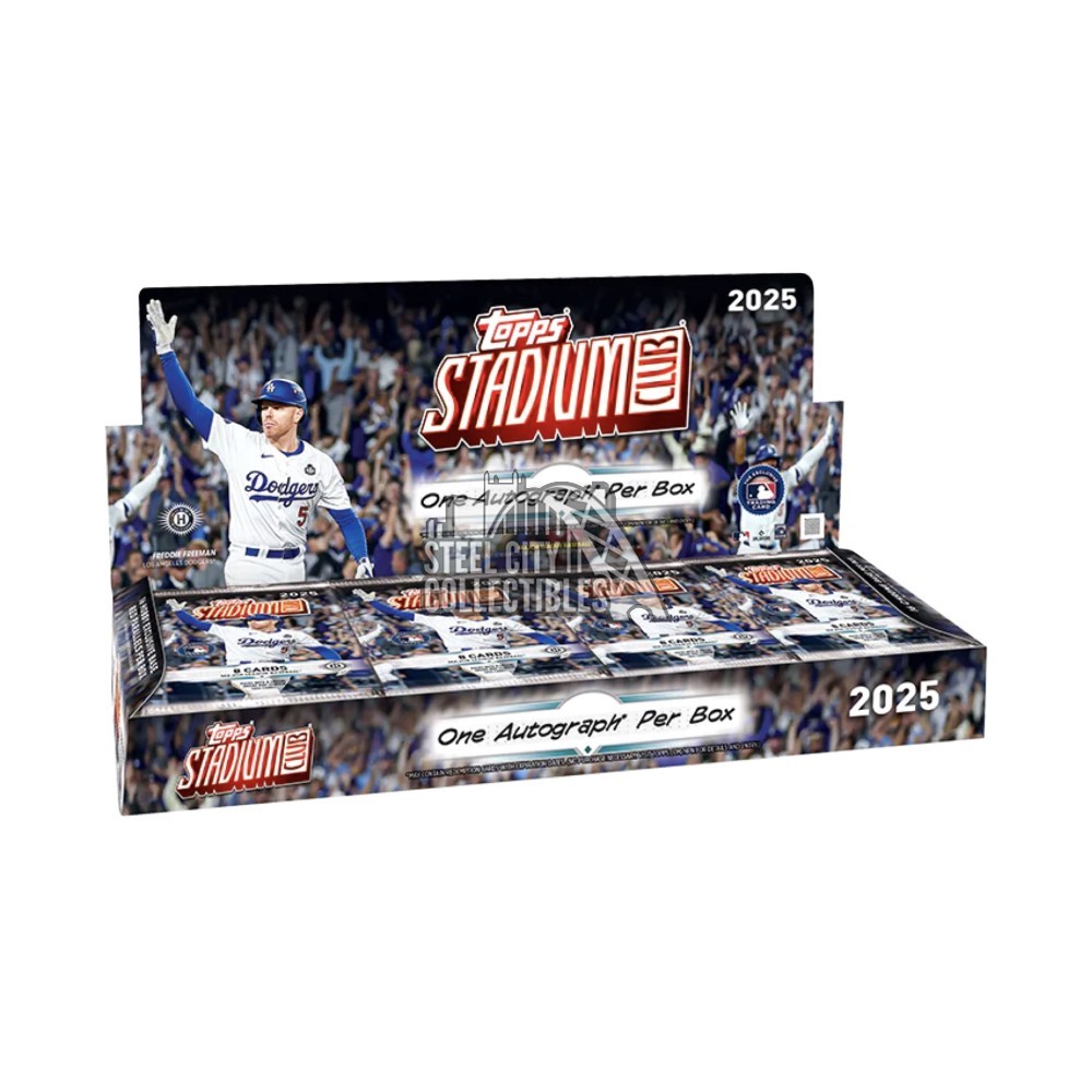 2025 Topps Stadium Club Baseball Hobby Box | Steel City Collectibles