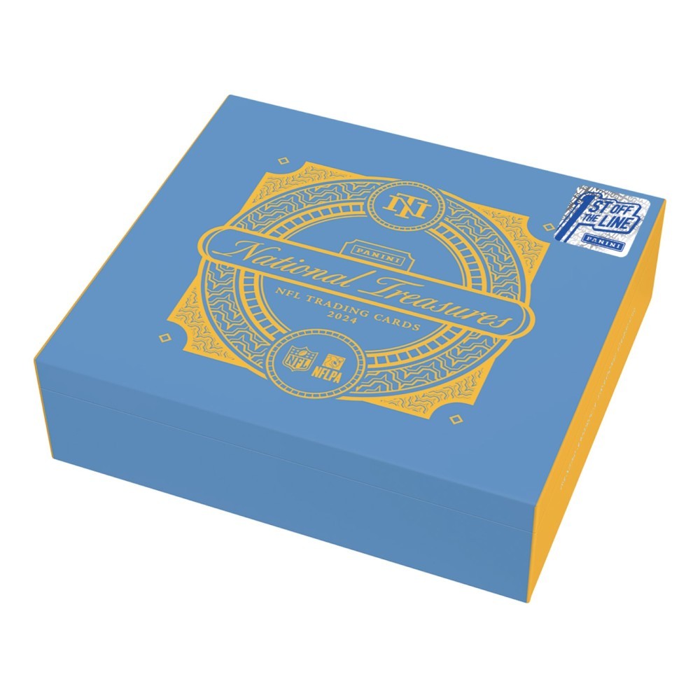 2024 Panini National Treasures Football Hobby Box - 1st Off The
