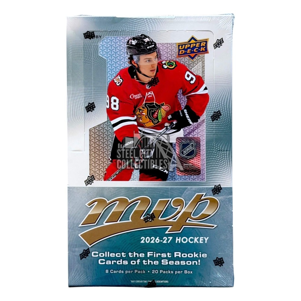 2026-27 Upper Deck MVP Hockey Hobby Box | Steel City Collectibles