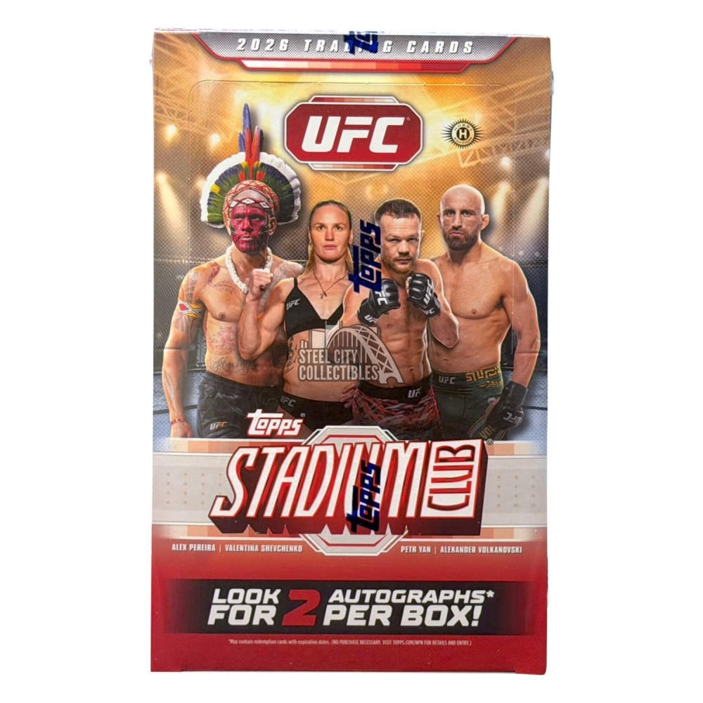 2026 Topps Stadium Club UFC Hobby Box | Steel City Collectibles