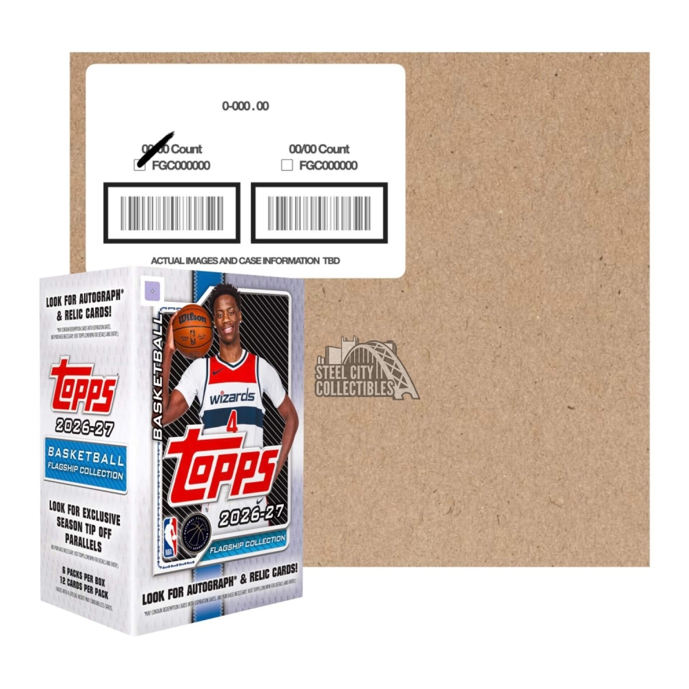 2026-27 Topps Basketball Blaster 40-Box Case | Steel City Collectibles