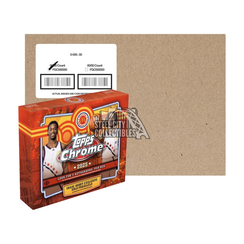 2025 Topps Chrome McDonald's All-American Basketball Hobby 12-Box