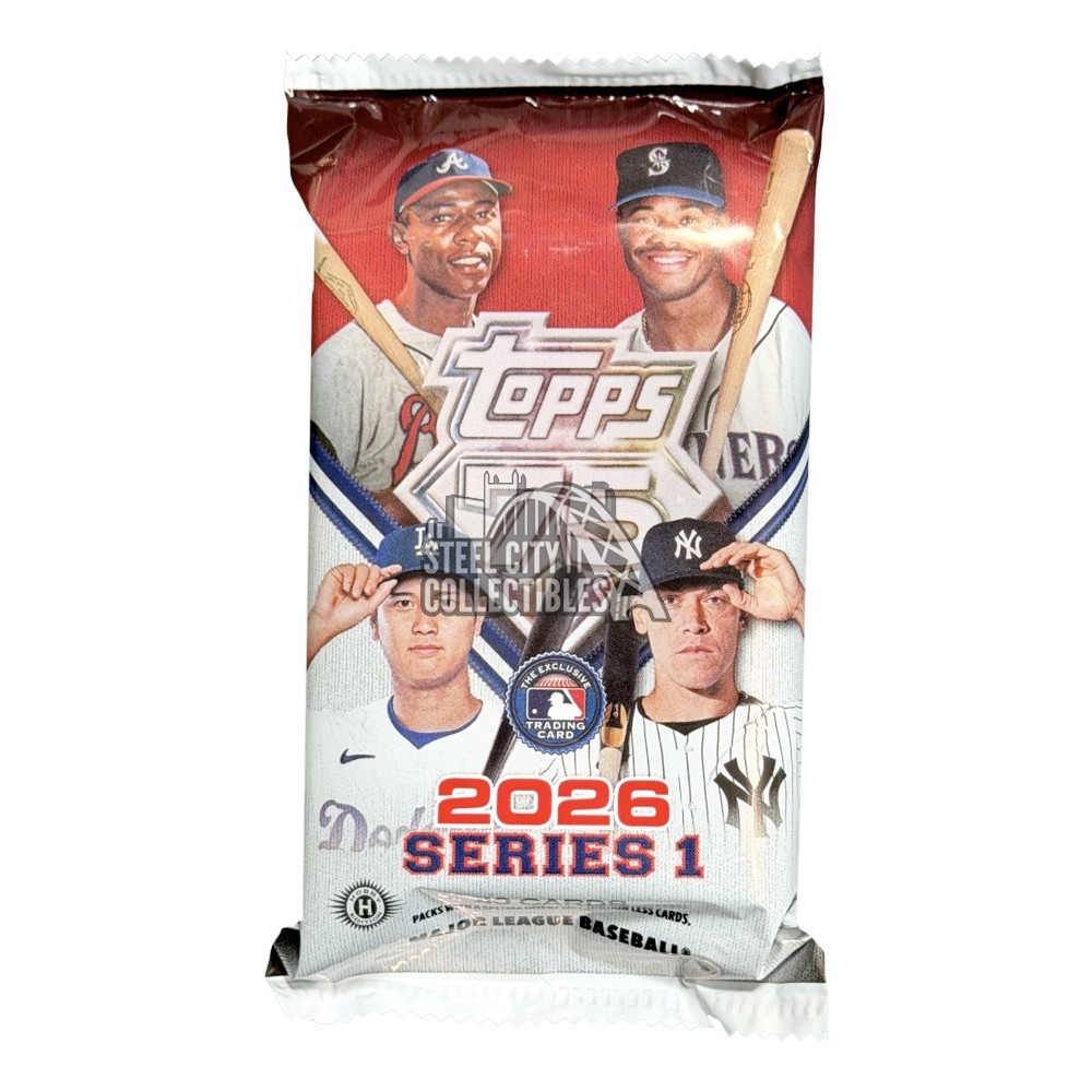 2026 Topps Series 1 Baseball Hobby Jumbo Pack | Steel City