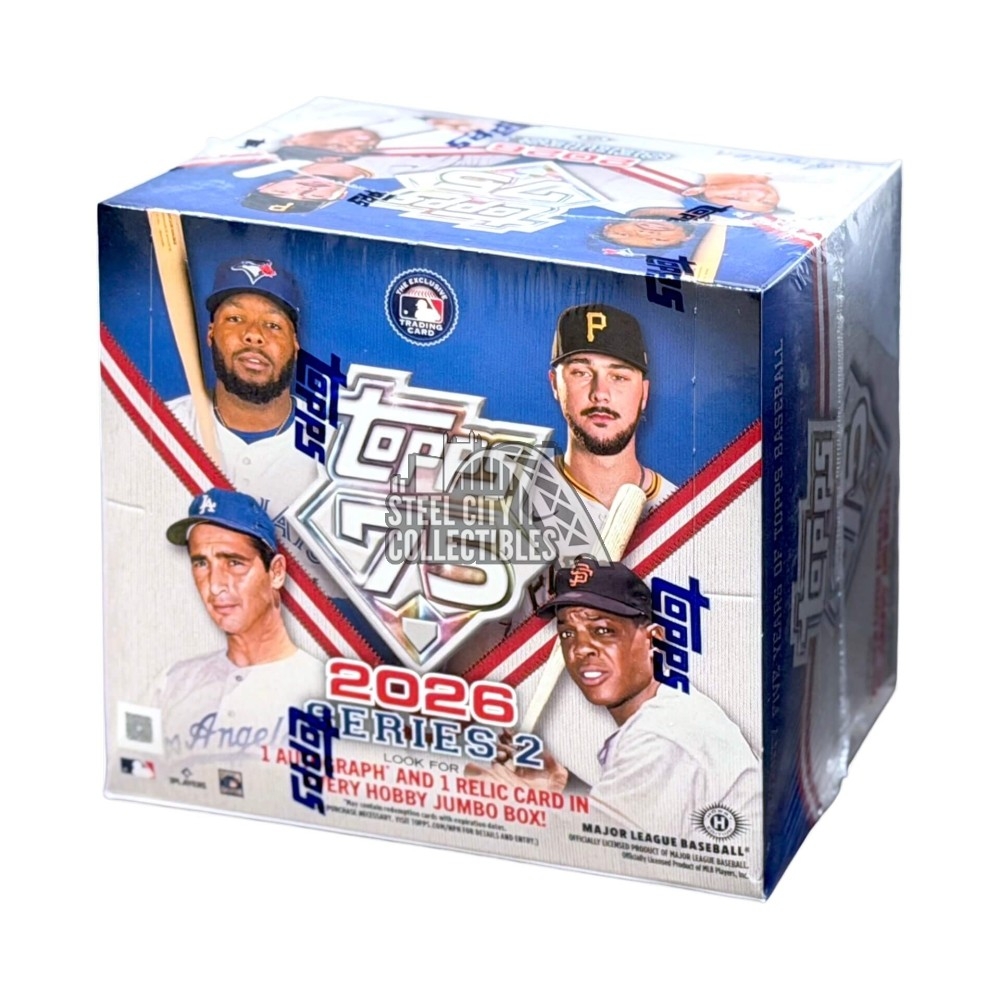 2026 Topps Series 2 Baseball Hobby Jumbo Box | Steel City Collectibles
