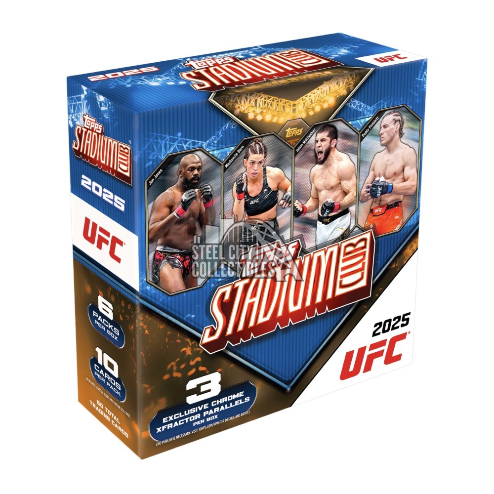 2025 Topps Stadium Club UFC Mega Box | Steel City Collectibles