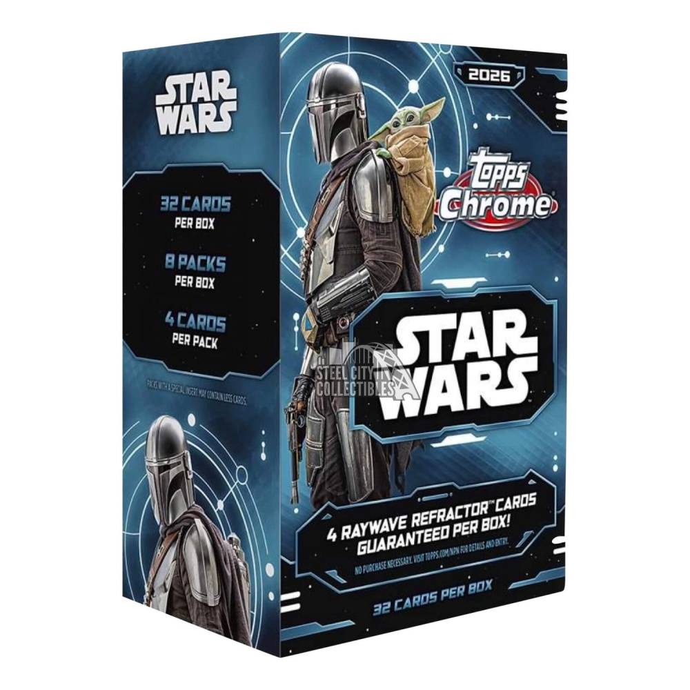 2026 Topps Star Wars Chrome Blaster Box | Steel City Collectibles