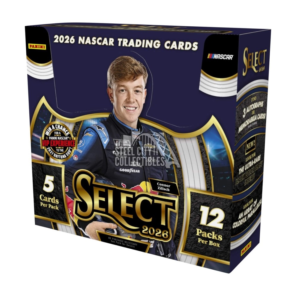 2026 Panini Select Racing Hobby Box | Steel City Collectibles