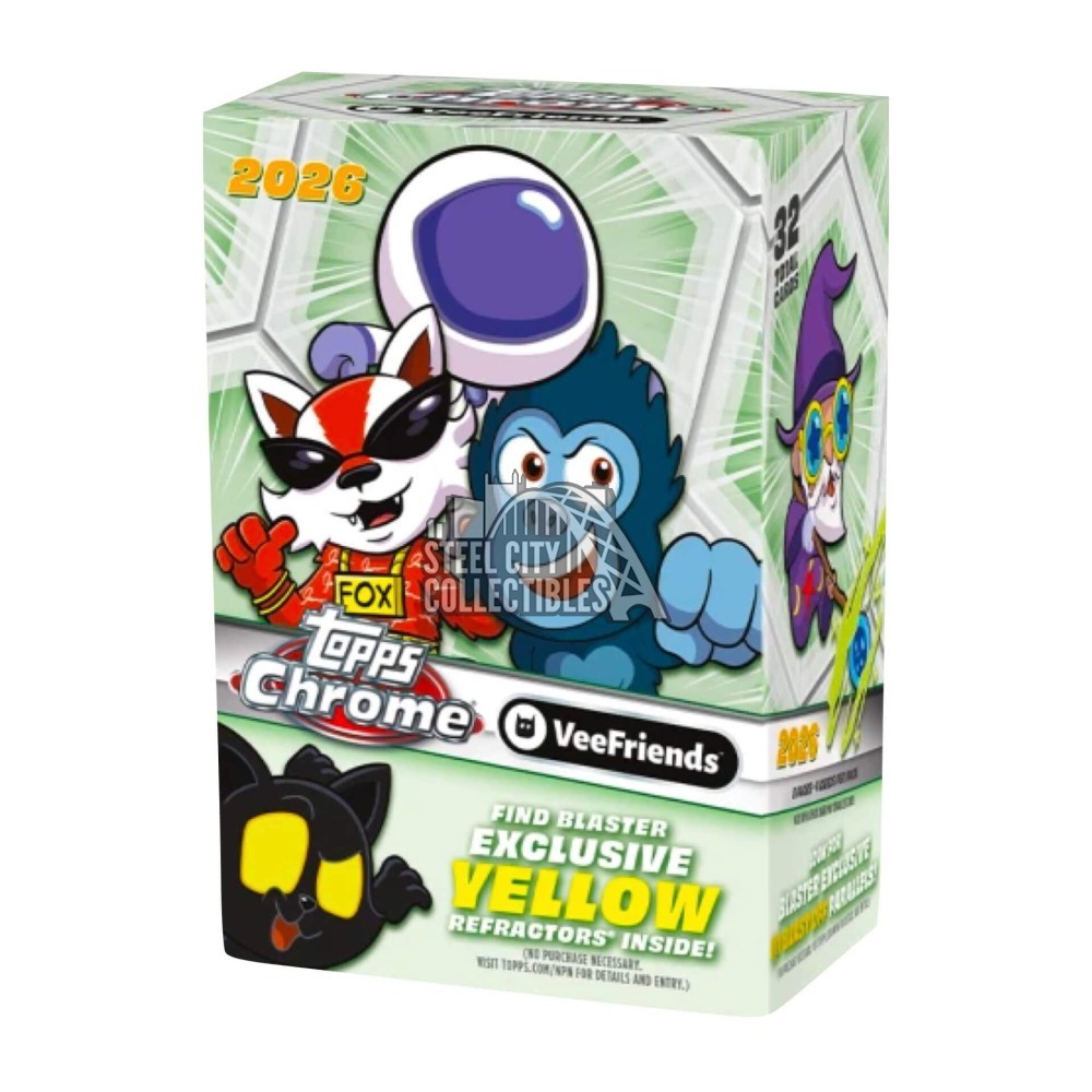 2026 Topps Chrome VeeFriends Blaster Box | Steel City Collectibles