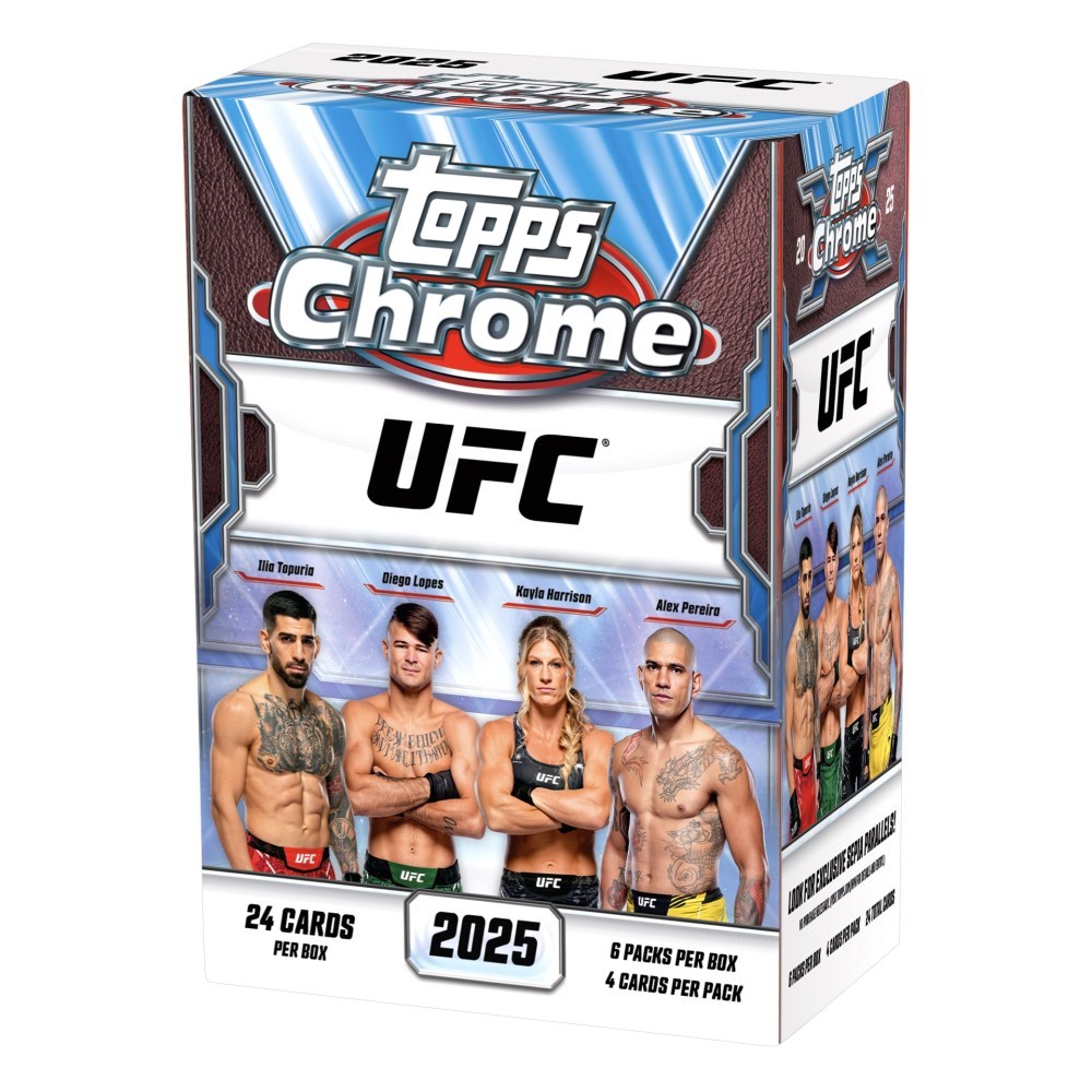 2025 Topps Chrome UFC Blaster Box | Steel City Collectibles