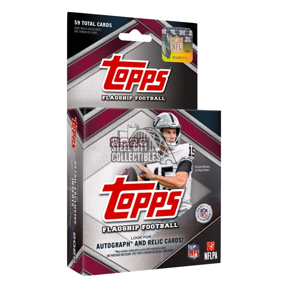 天田　アマダ　巨人の星　トレーディングコレクションカード　BOX 2026 Topps Football Hanger Box | Steel City Collectibles