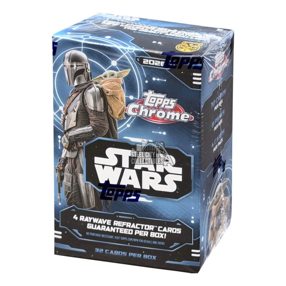 2026 Topps Star Wars Chrome Blaster Box | Steel City Collectibles