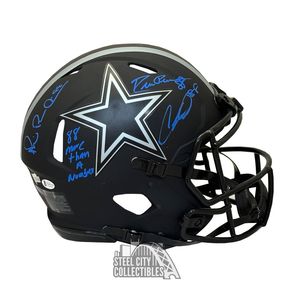 Irvin, Lamb, Pearson Cowboys 88 Autographed Dallas Eclipse