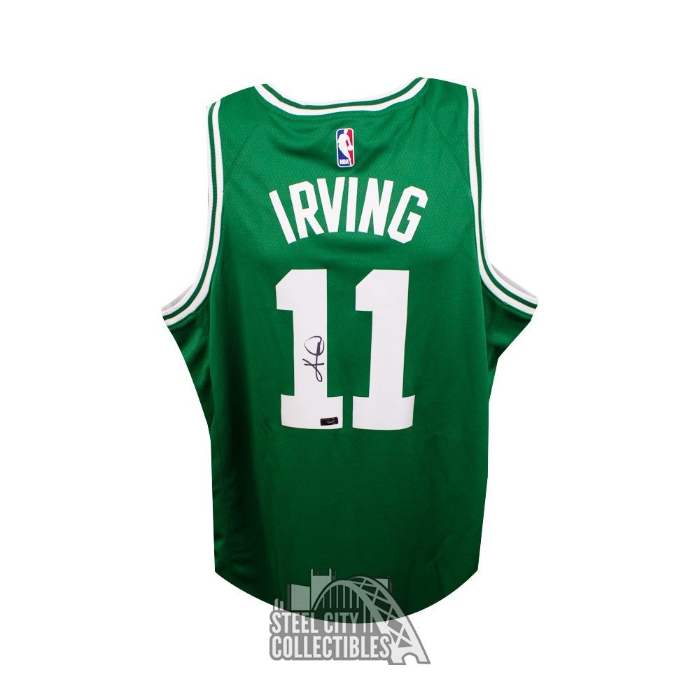 kyrie irving autographed jersey