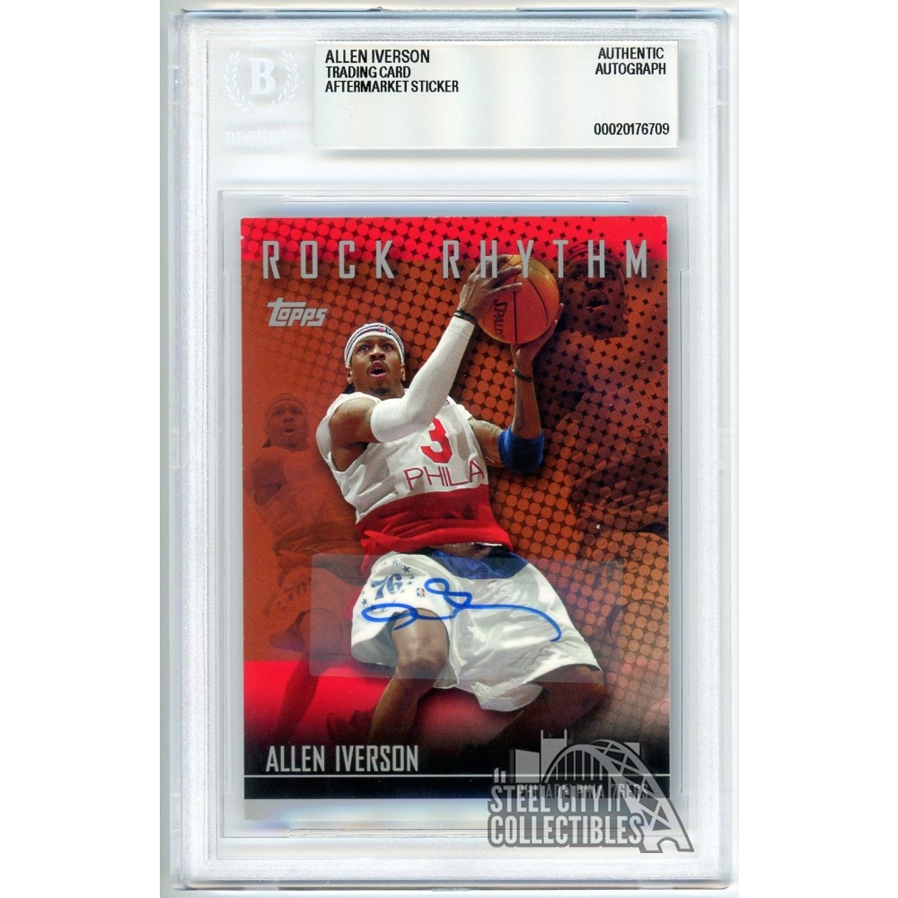 Allen Iverson 2004-05 Authentix Patch /25 Allen Iverson 2004-05