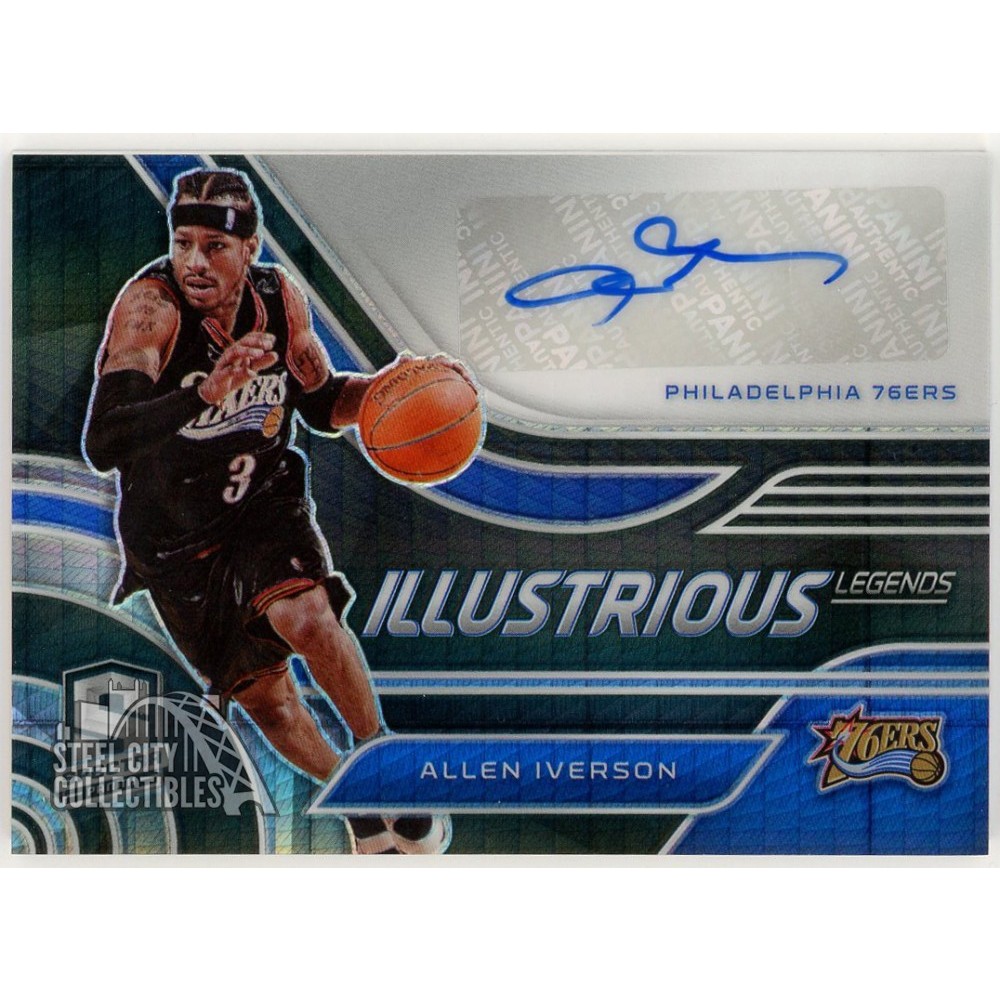 Allen Iverson 2020-21 Panini Spectra Illustrious Legends Prizm