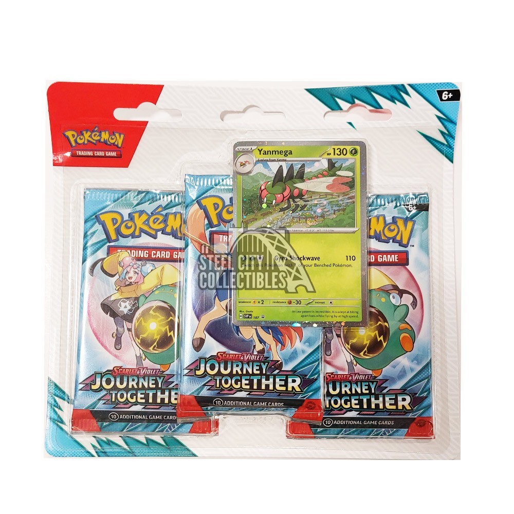Pokemon Scarlet & Violet Journey Together 3-Pack Blister Case | Steel City  Collectibles