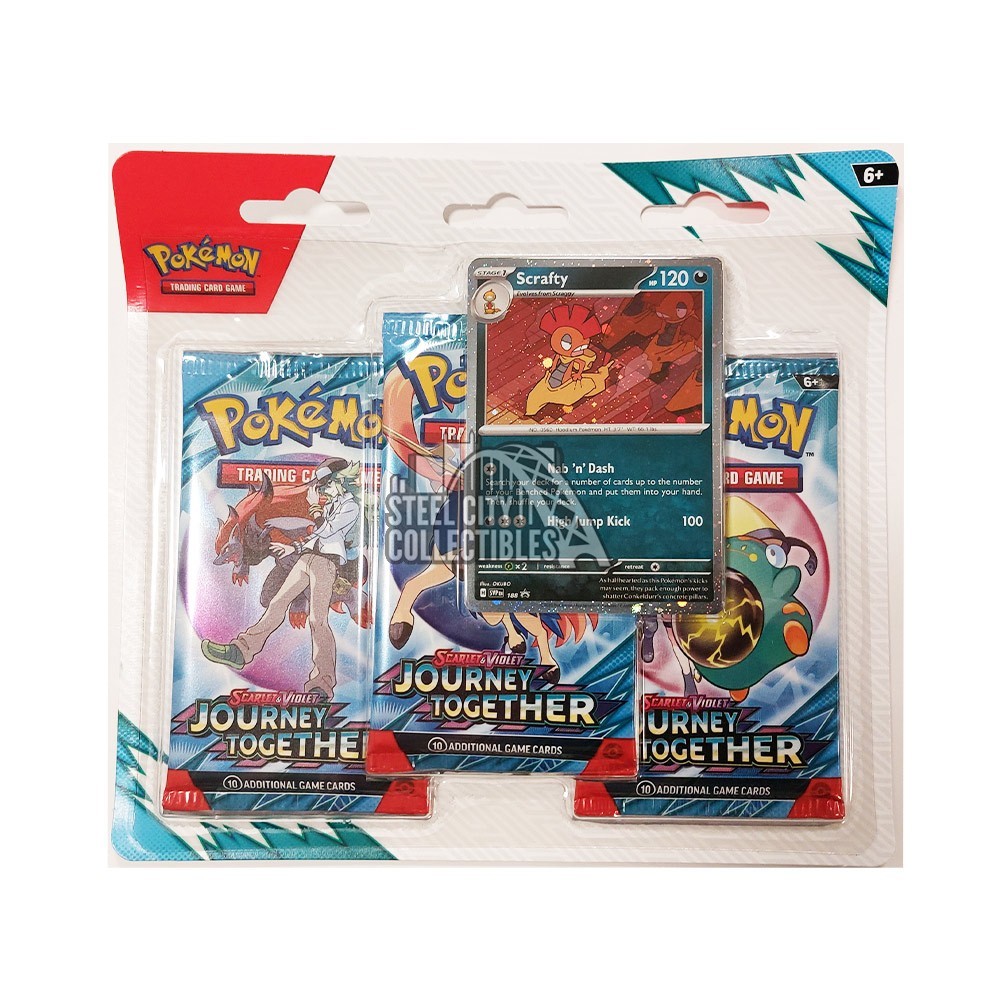 Pokemon Scarlet & Violet Journey Together 3-Pack Blister | Steel