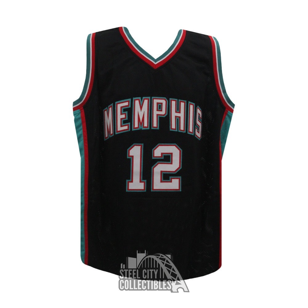 Ja Morant Autographed Memphis Custom Black Basketball Jersey - BAS