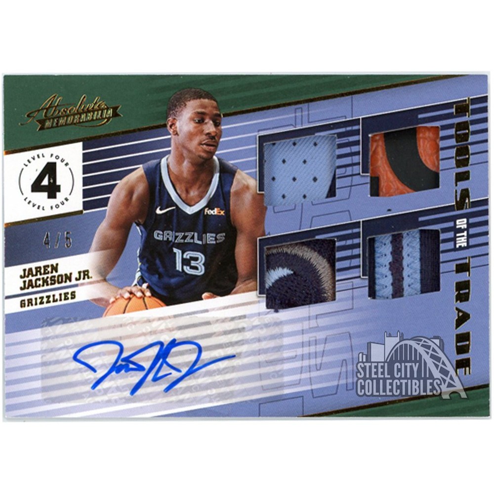 Jaren Jackson Jr 2018-19 Panini Absolute Tools of the Trade Rookie