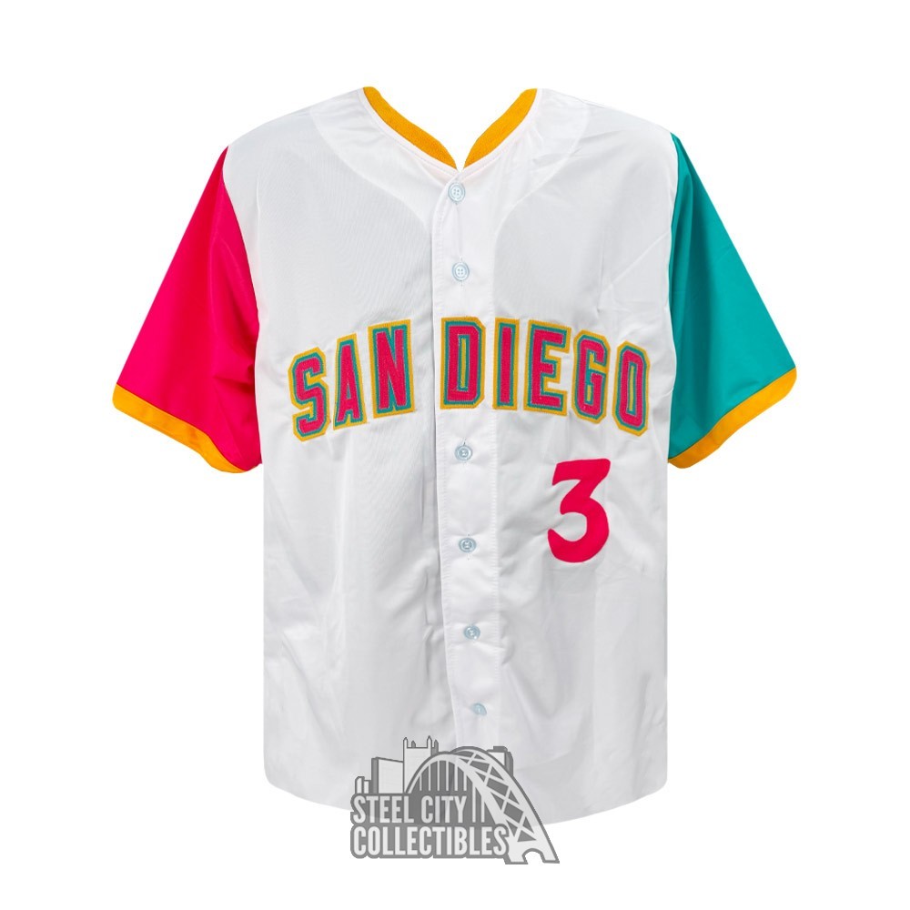 Jackson Merrill Autographed San Diego Custom White City Connect