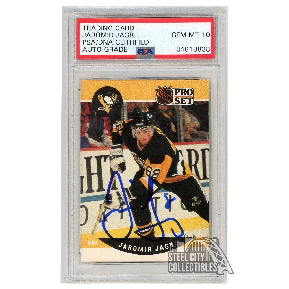 Jaromir Jagr 1990-91 Pro Set Pittsburgh Penguins Hockey Rookie