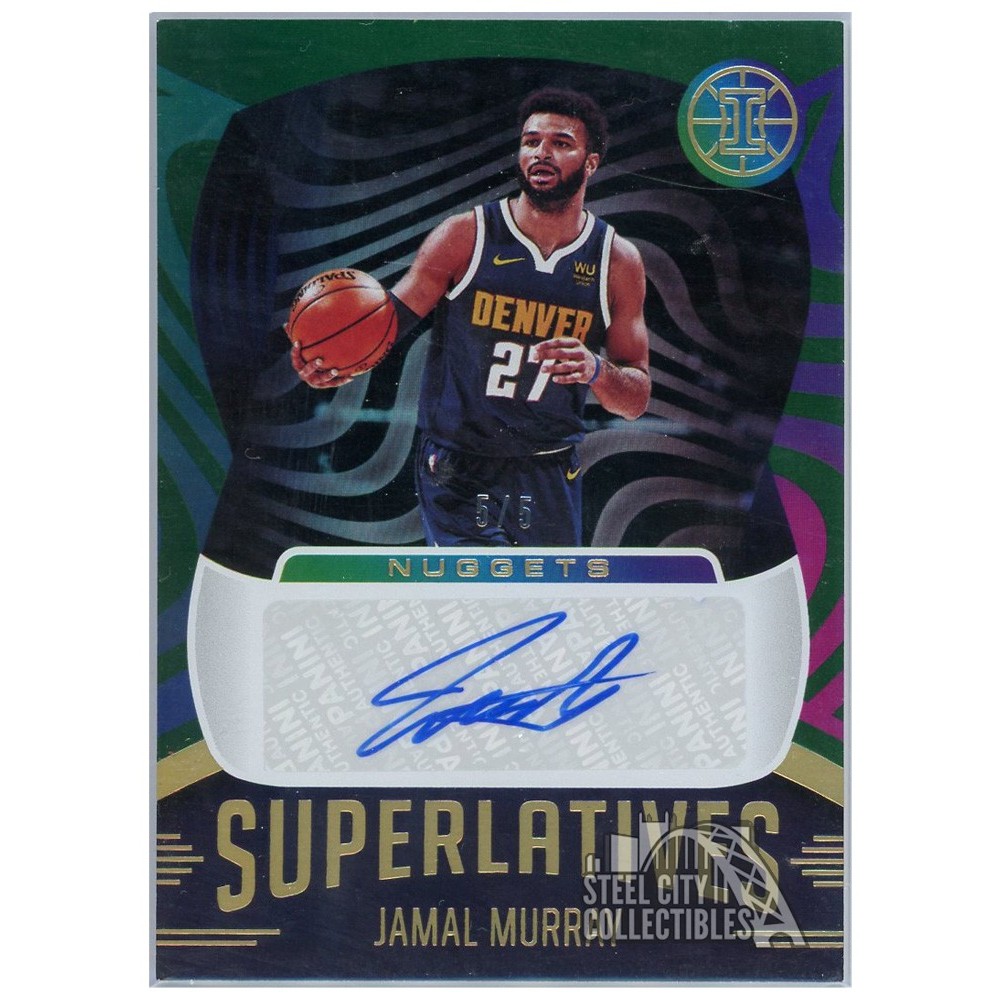 Jamal Murray 2020-21 Panini Illusions Superlatives Autograph