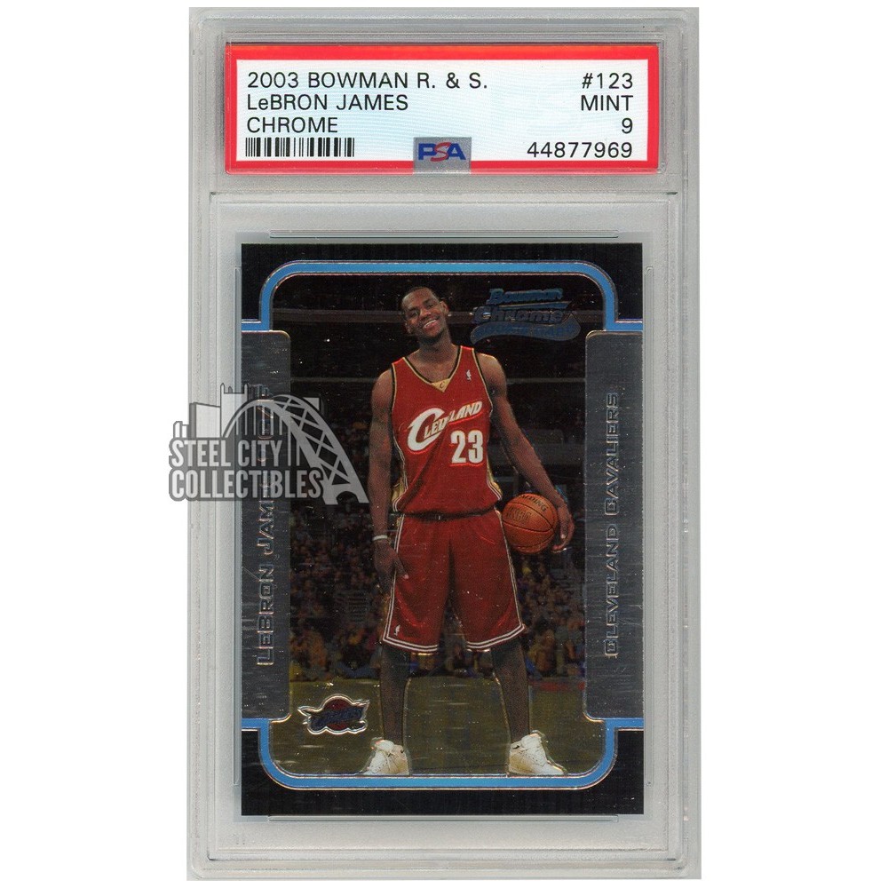 貴重　Lebron James Bowman Chrome RC BGS9 貴重 Lebron James Bowman Chrome RC BGS9 2003-04 Bowman