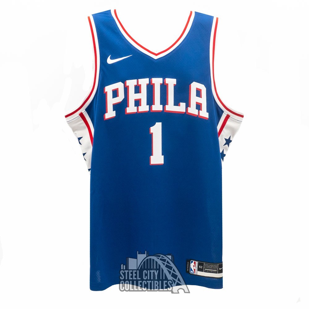 James Harden Autographed Philadelphia Nike Swingman Statement Edition Basketball Jersey - BAS