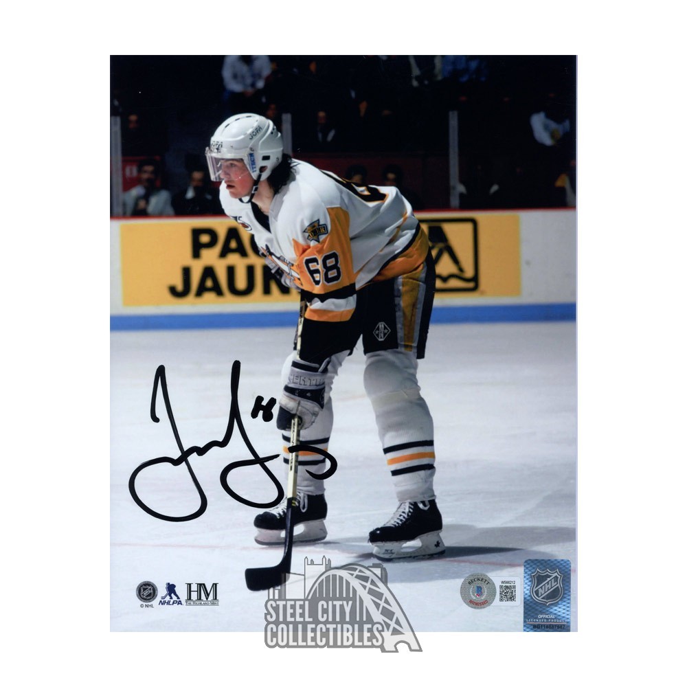 Jaromir Jagr Signed Pittsburgh Penguins 8x10 Photo
