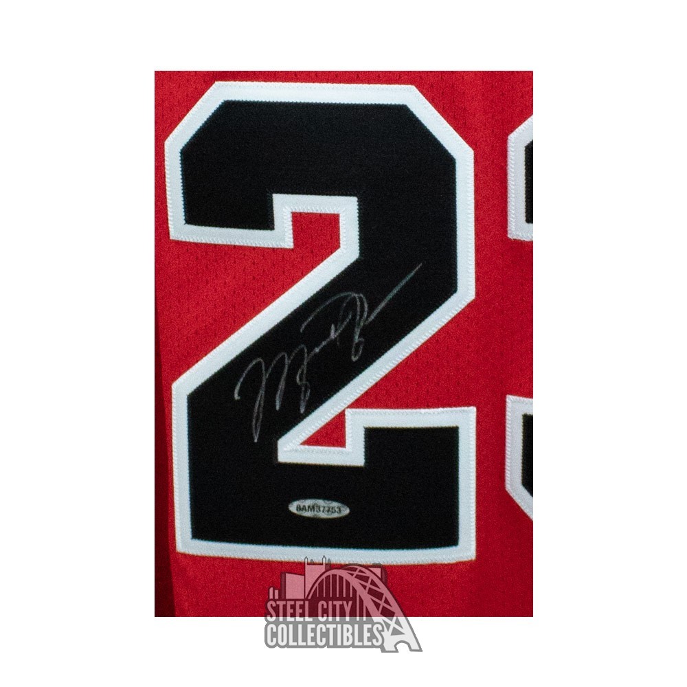 Michael Jordan Autographed Jersey - Mitchell & Ness - UDA